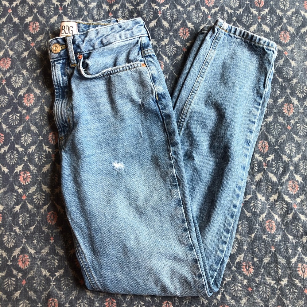 High Waisted Urban Outfitters Mom Jeans